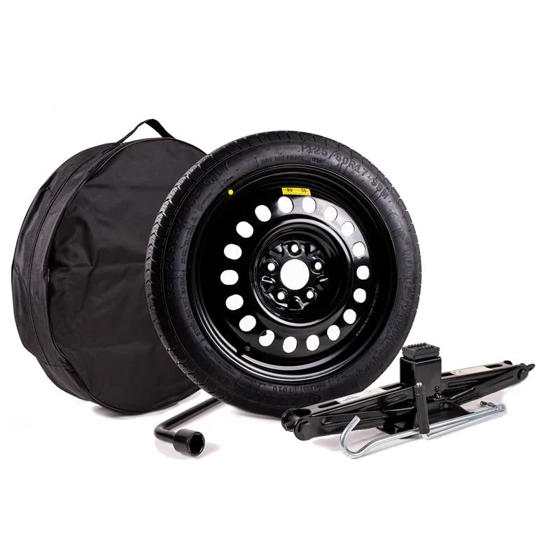 Thuiskomer 17 inch (staal met band 125/80R17) inclusief goed voorbereide montageset